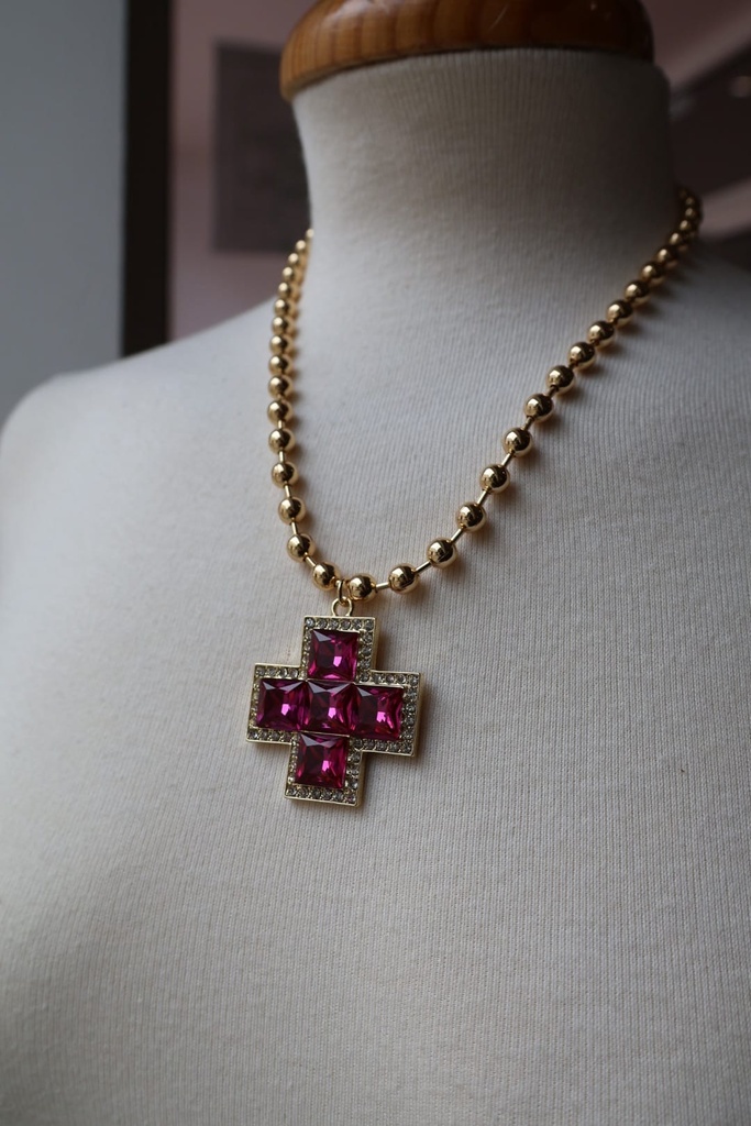 Collar ALEXIA Buganvilla