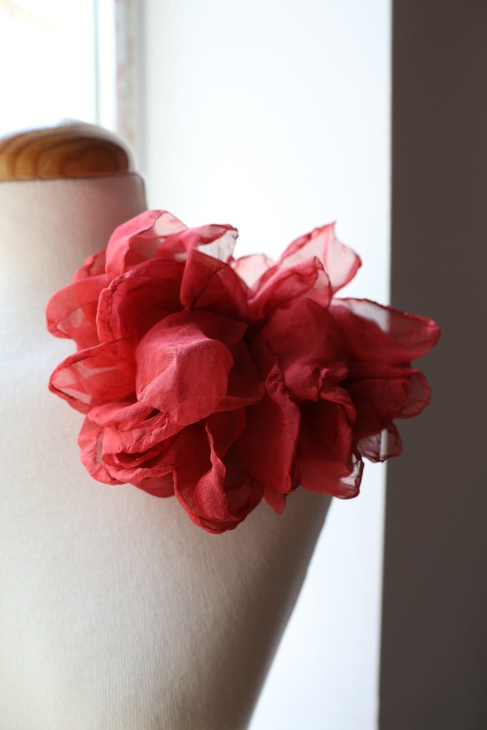 Broche DALIA Rojo