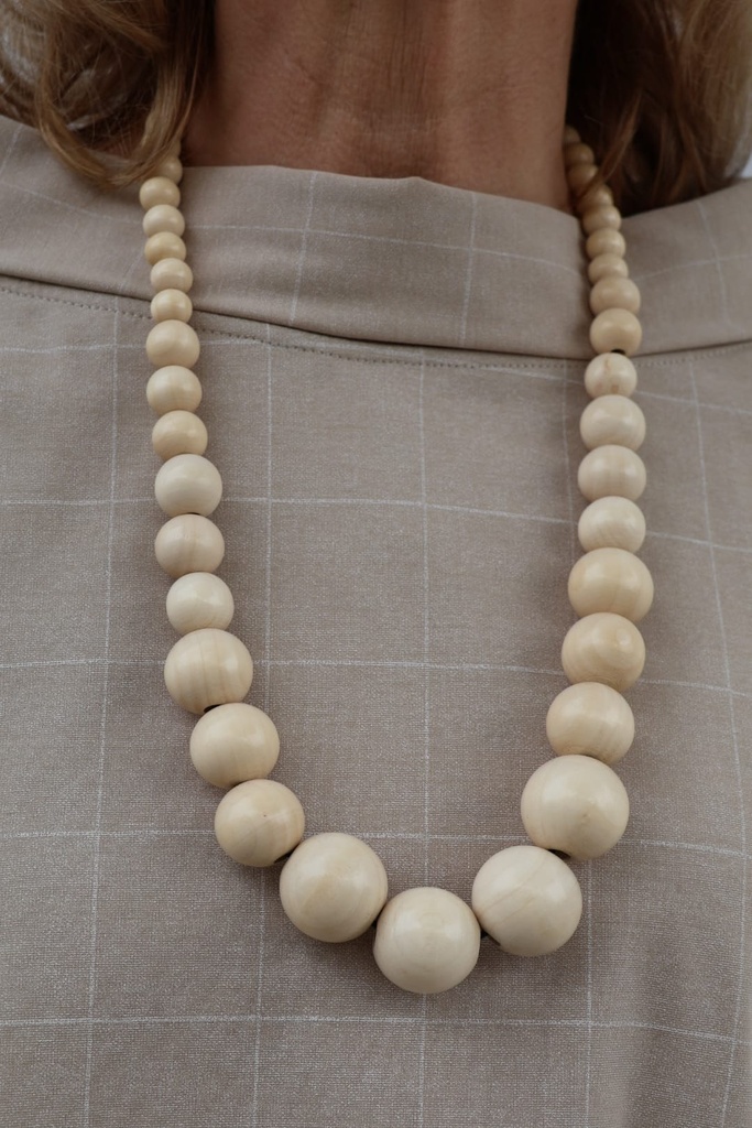 Collar MADERAS Marfil