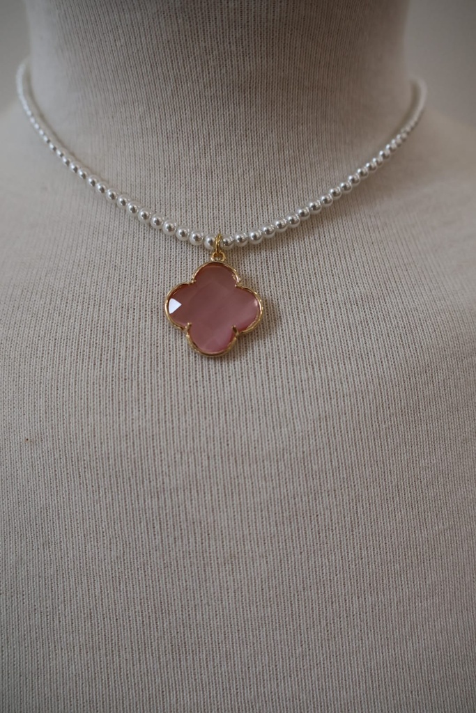 Collar PERLA Rosa