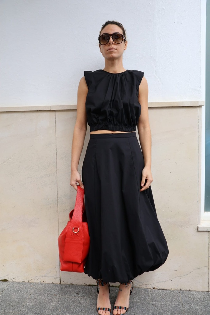 Conjunto TRASTEVERE Negro.   REBAJADO 50%