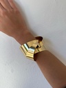 Brazalete ENTRELAZADO Dorado