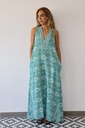 Vestido MANTRA Verde Agua