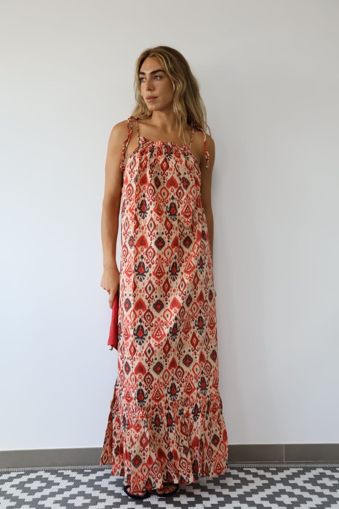 Vestido MANDALA Teja