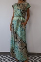 Vestido DRAGÓN Verde Agua