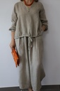 Pantalón GENOVEVA Beige