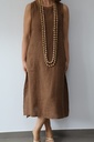 Vestido LEVANTE marrón
