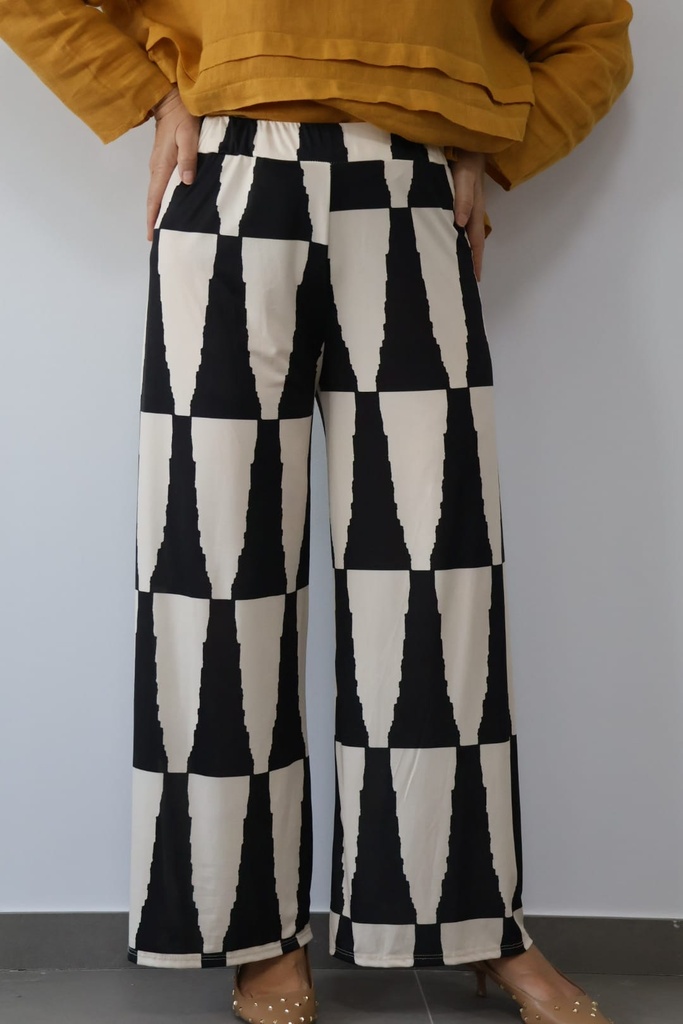 Pantalón AJEDREZ Negro