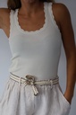 Top BLONDA Marfil