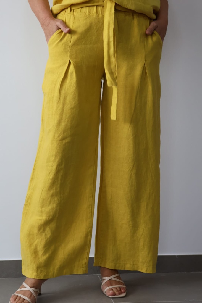 Pantalón ROSALÍA Mostaza