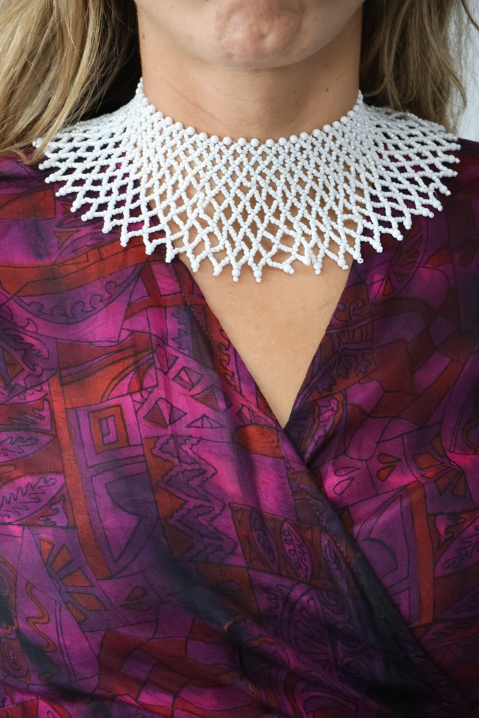 Collar RED Blanco