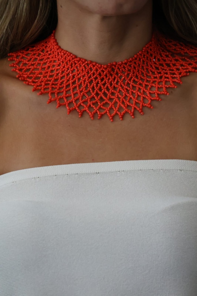 Collar RED Coral