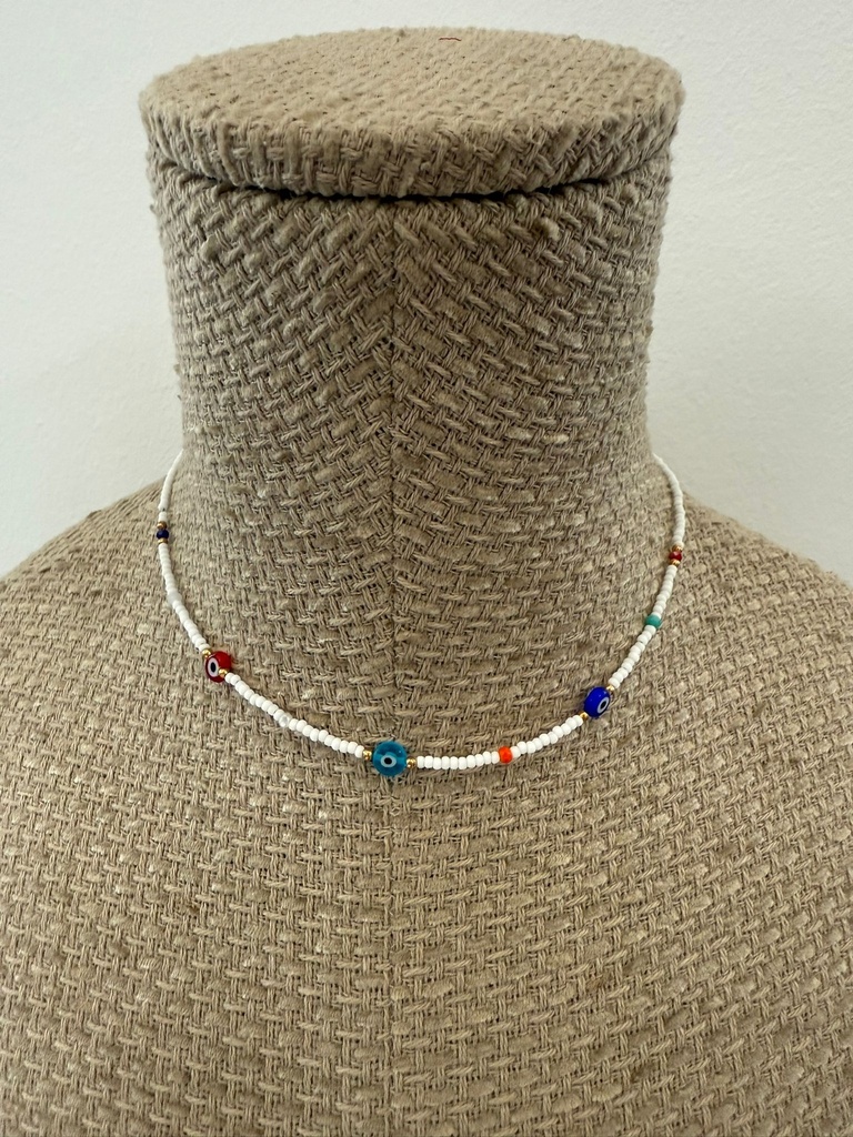 Collar TURCO Blanco 2