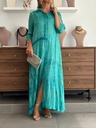 Vestido SUANCES Turquesa