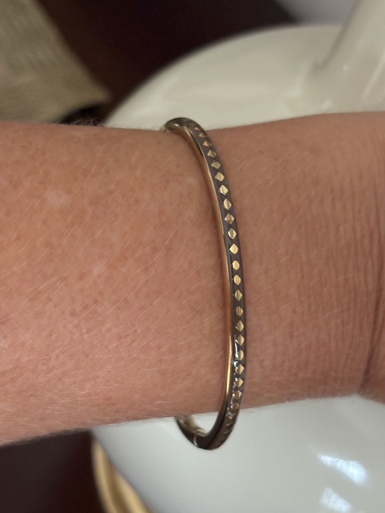 Pulsera ROMBO Marrón