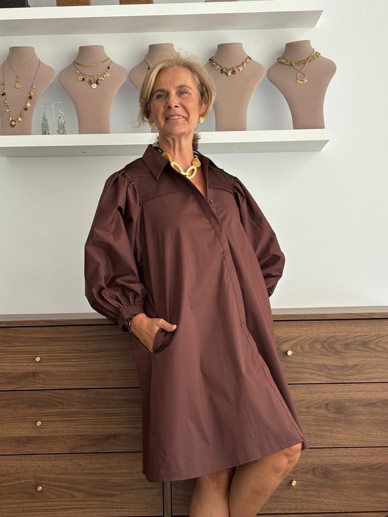 Vestido KEPLER Chocolate