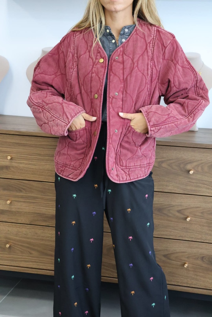 Chaqueta OLIMPIA Burdeos