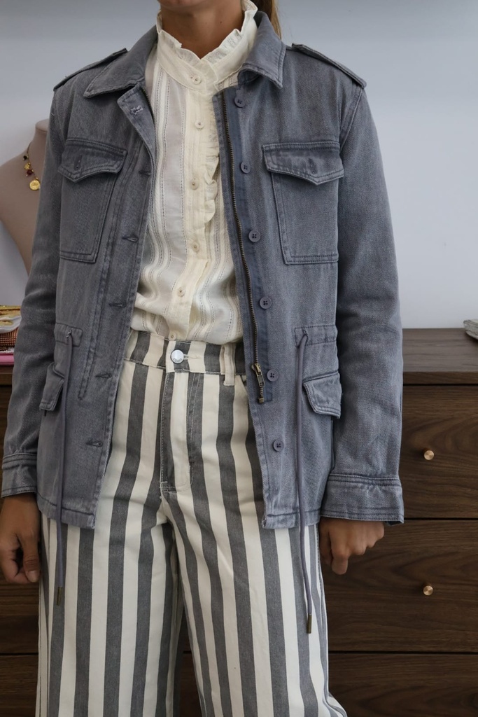 Chaqueta RUT Gris. Tallas. XS. Y. S.