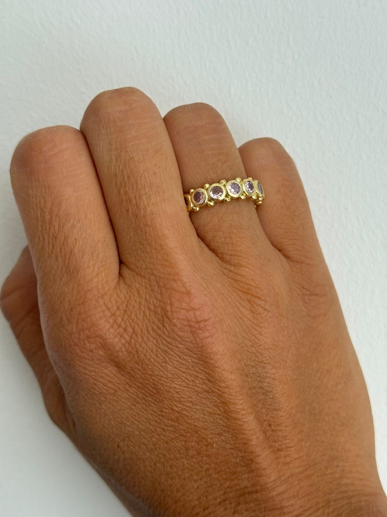 Anillo NUEVE Rosa