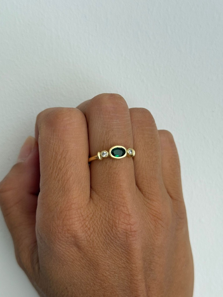 Anillo SOLINA Verde