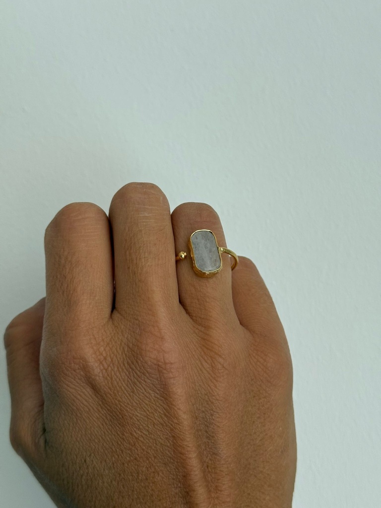 Anillo Jasmin Blanco