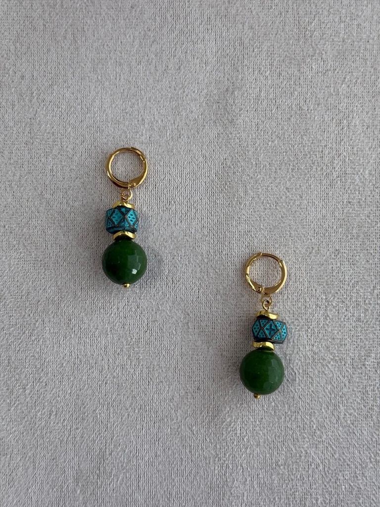 Pendiente SONORA Verde