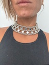 Collar ESPEJO Plateado