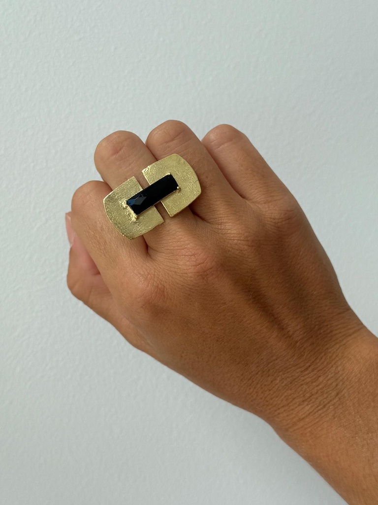 Anillo UNION Negro