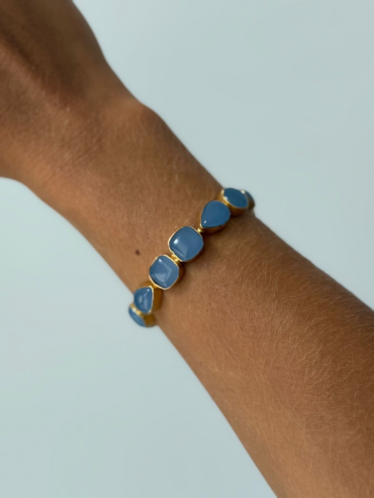 Pulsera PEDRINA Celeste