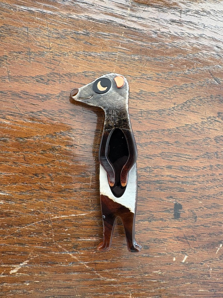 Broche SURI 2 Marrón