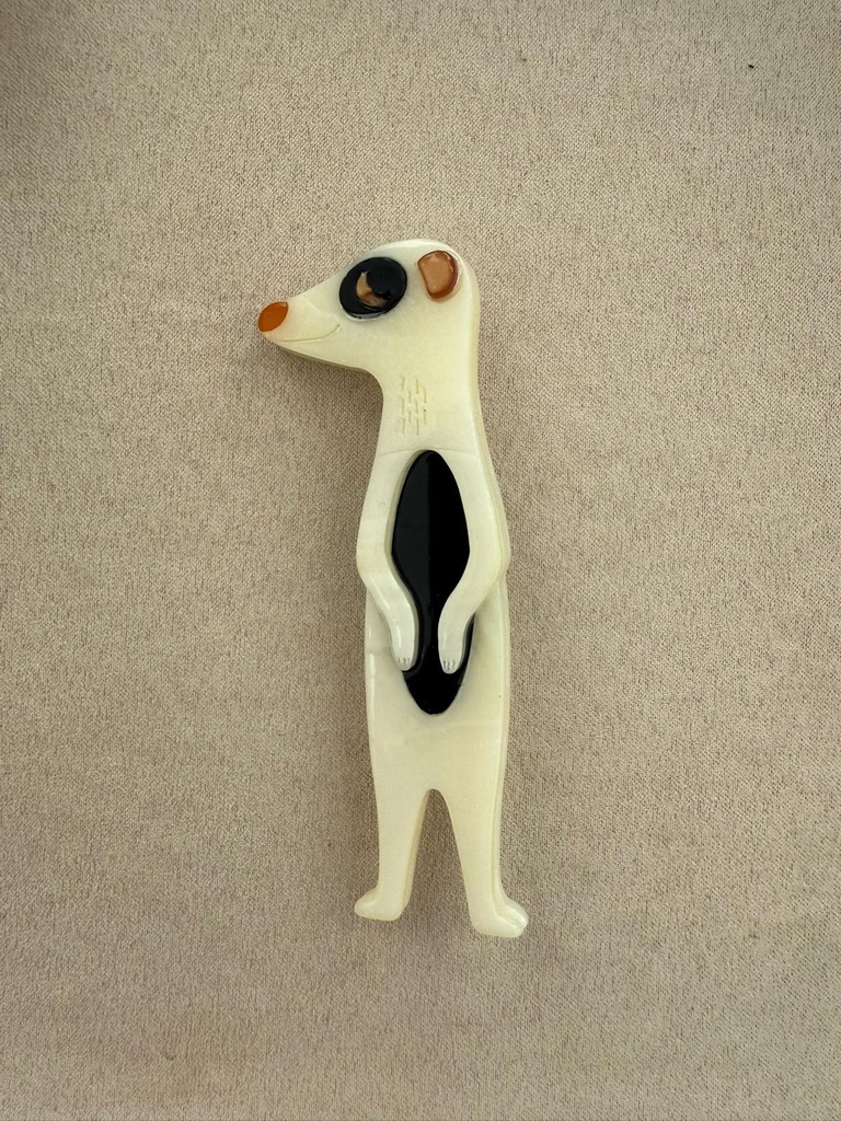 Broche SURI 2 Blanco