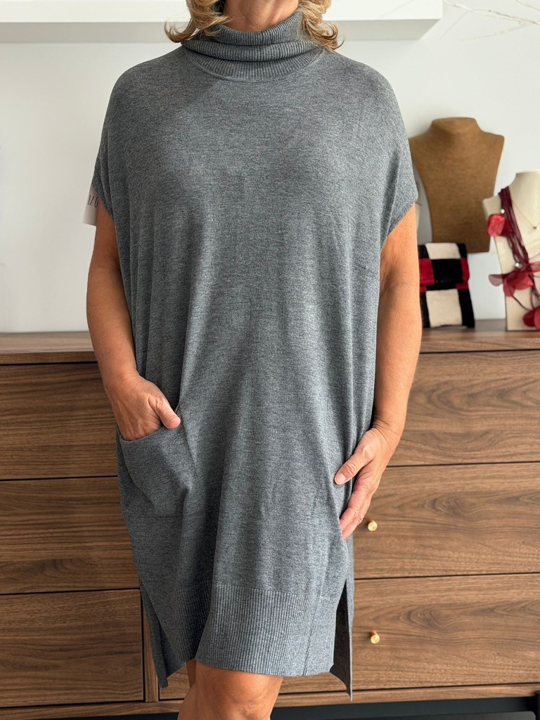 Vestido ESCALA Gris