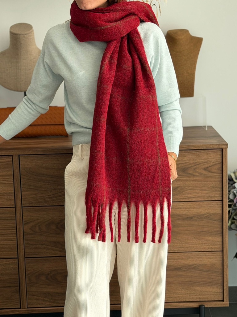 Bufanda RENO Burdeos