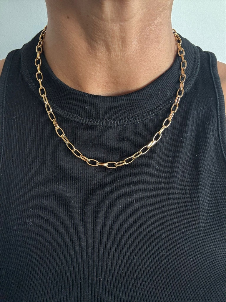 Gargantilla ESLABON Estrecho