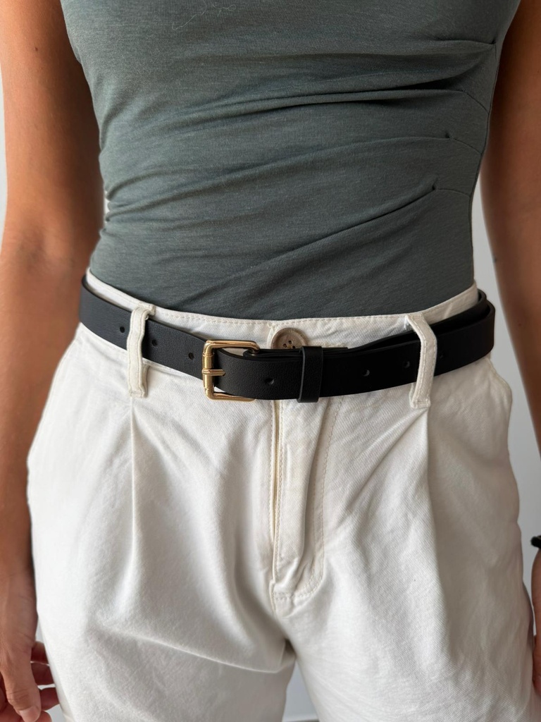 Cinturón NEGRO LISO