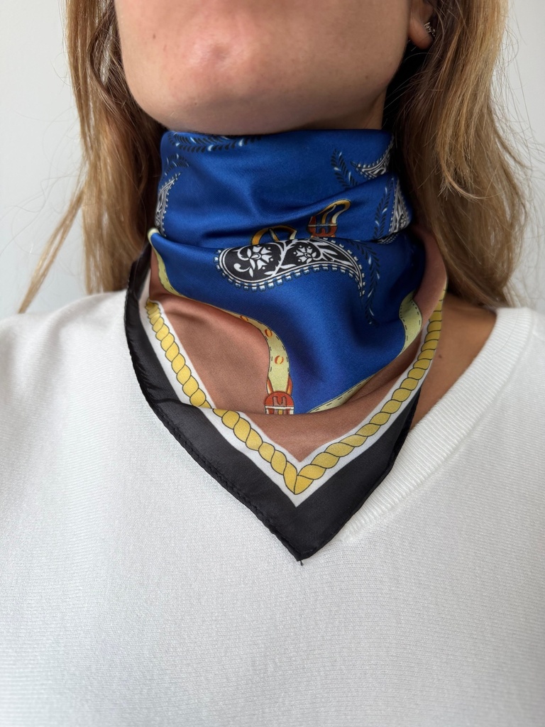 Pañuelo MIRA  Azulón