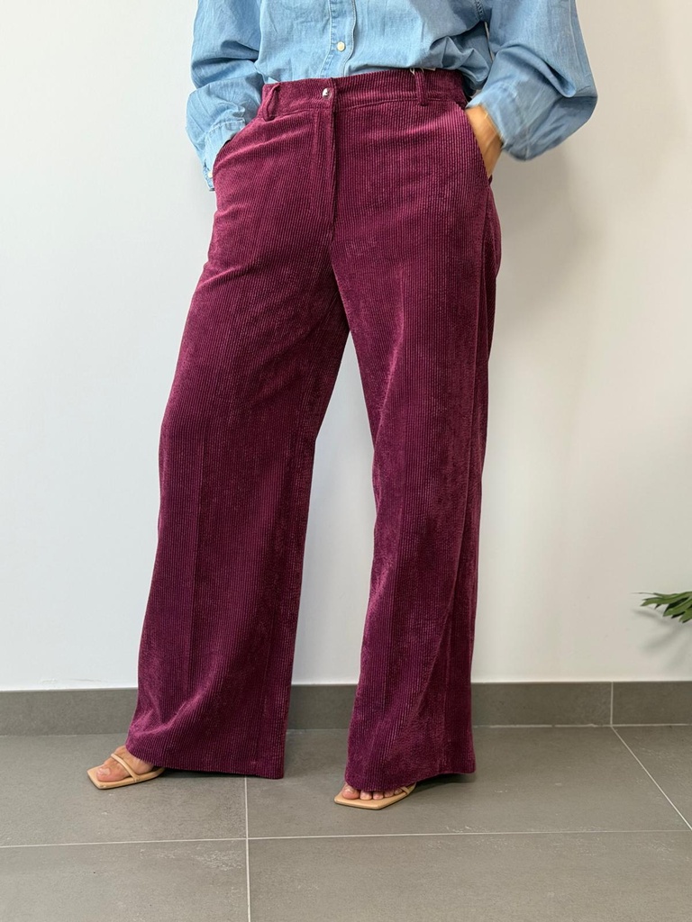 Pantalón GRETA  Burdeos
