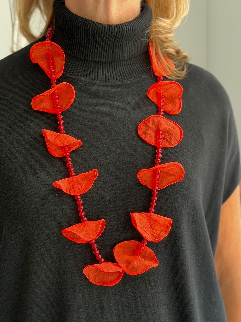 Collar AMBROSÍA Nudo Rojo