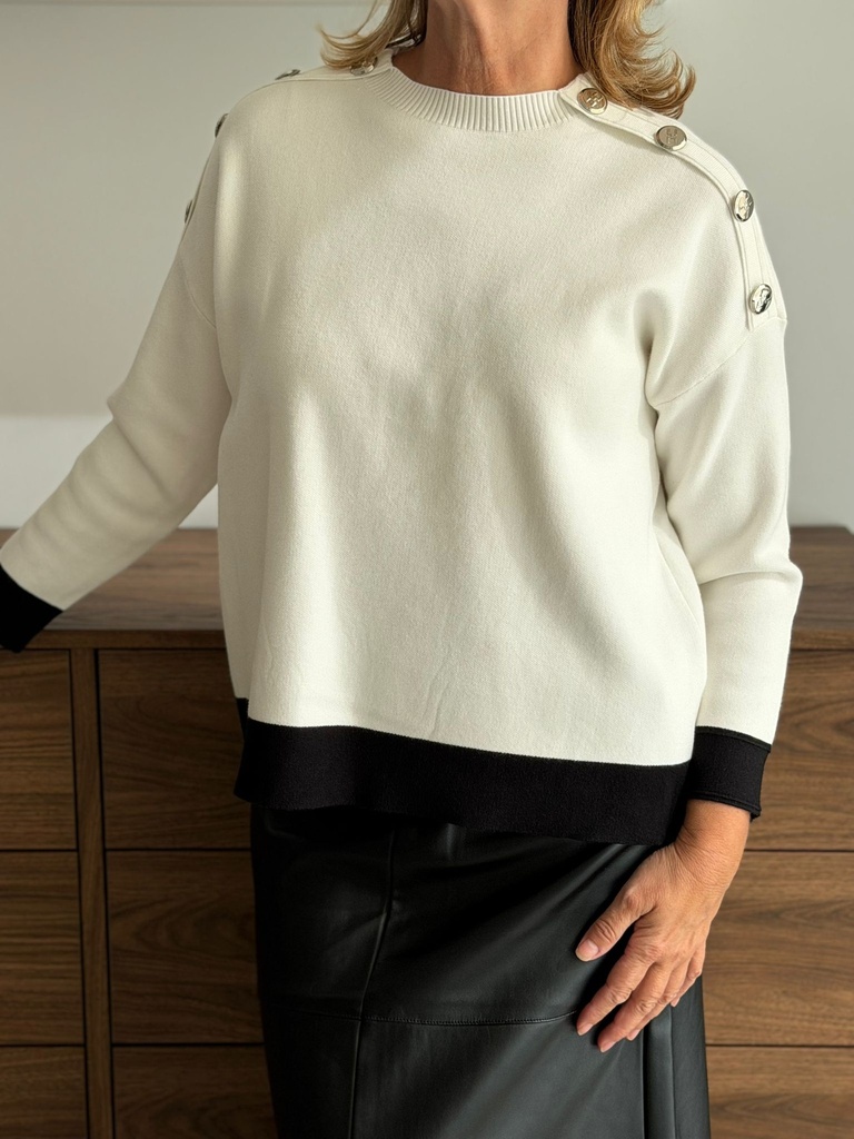 Jersey GEORGIA Blanco