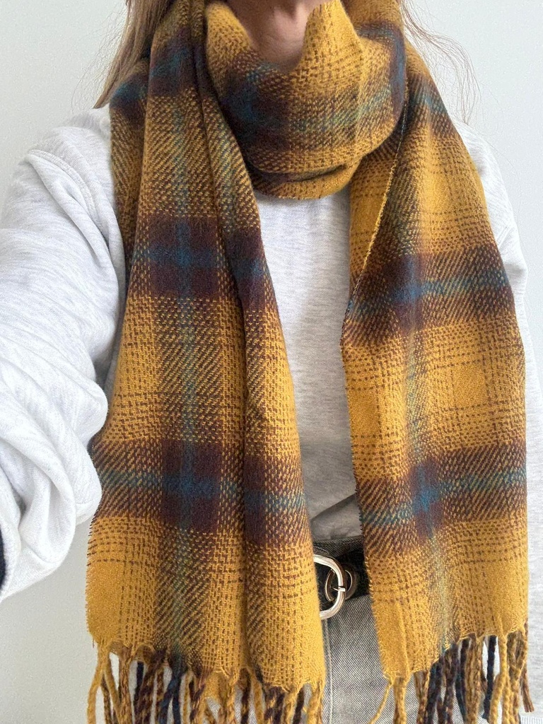 Bufanda MEZCLILLA Mostaza