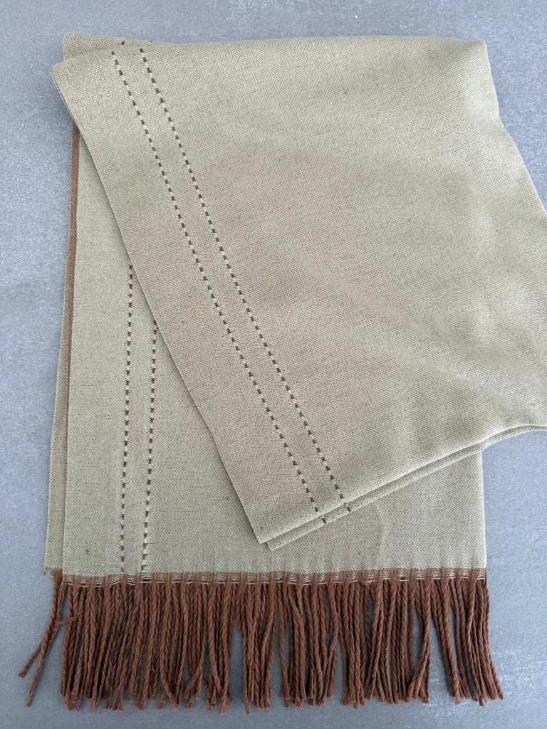 Pashmina PUNTEADA Verde Claro