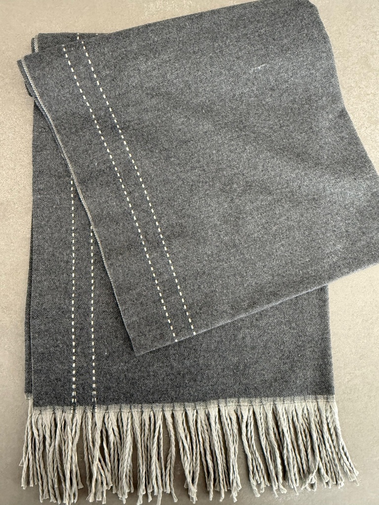 Pashmina PUNTEADA Gris