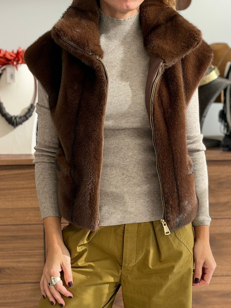 Chaleco UCRANIA Marrón