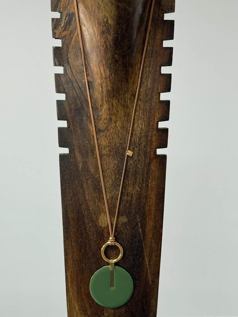 Collar REDONDO Verde