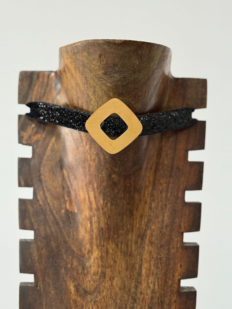 Collar LUREX Negro