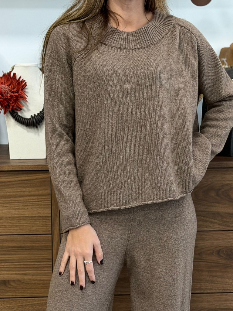 Jersey GUINDA Marrón