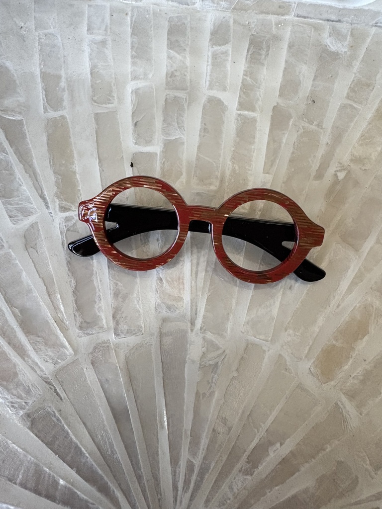 Broche GAFAS Terracota