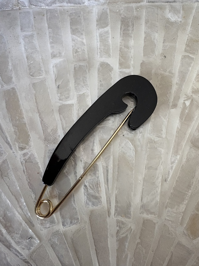 Broche ALFILER Negro