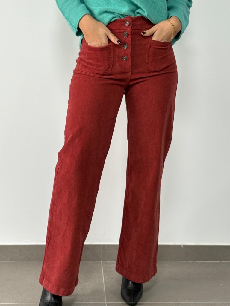 Pantalón RANCHERO Teja