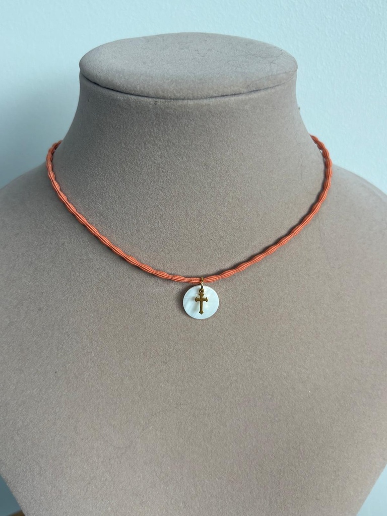 Gargantilla RIZADA Coral